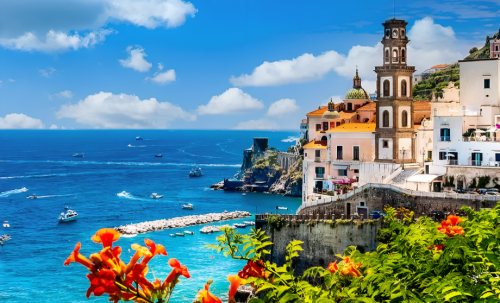 Costa de Amalfi-Italia